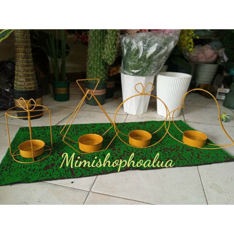 Giỏ Cắm Hoa - giỏ sắt cắm hoa tươi, hoa lụa , hoa sáp size 30 cm