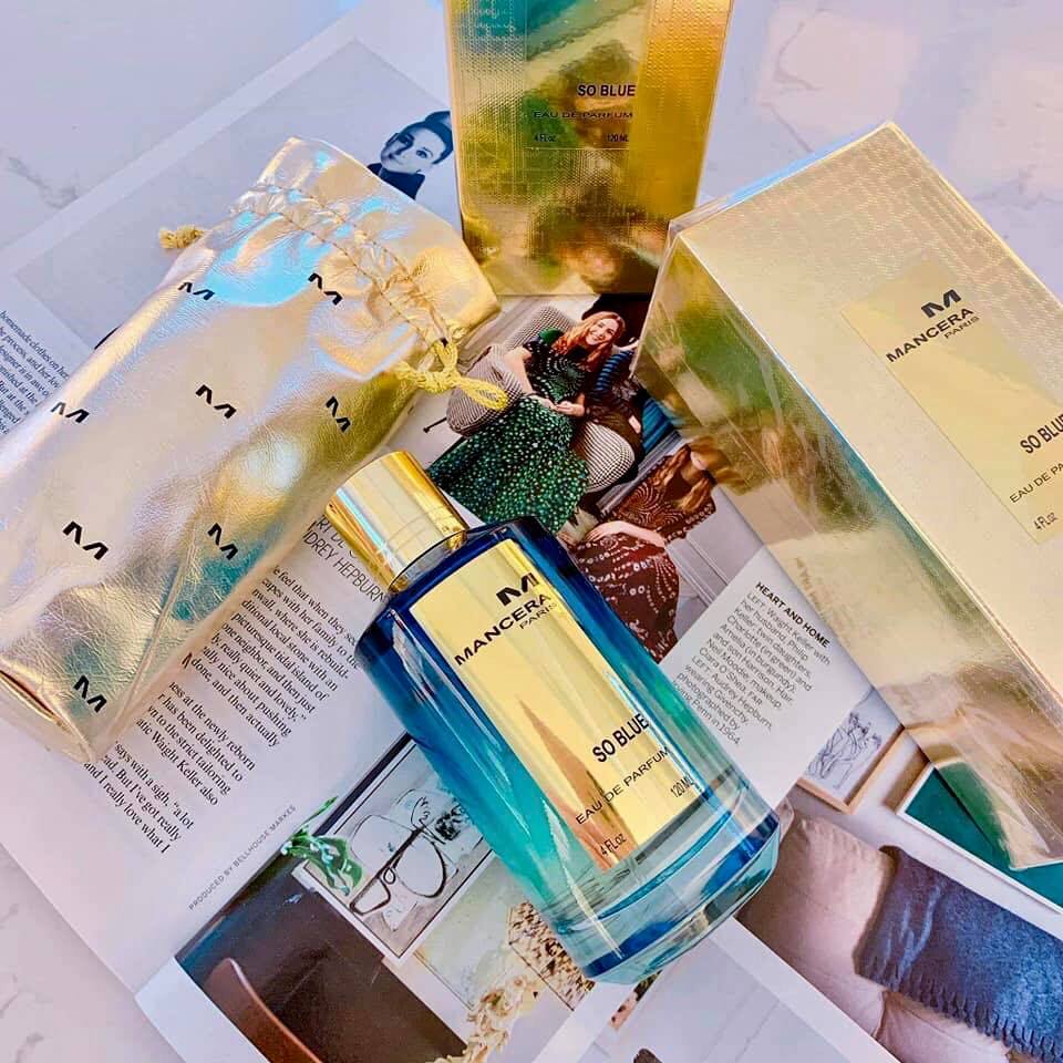 Nước Hoa Unisex Mancera So Blue EDP 120ml