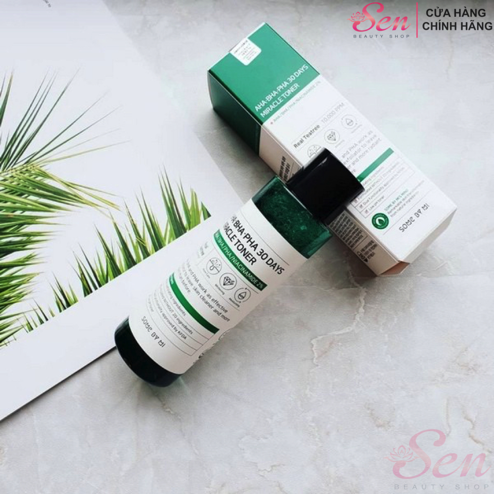 [HCM]Nước Hoa Hồng Some By Mi AHA-BHA-PHA 30 Days Miracle Toner 150ml