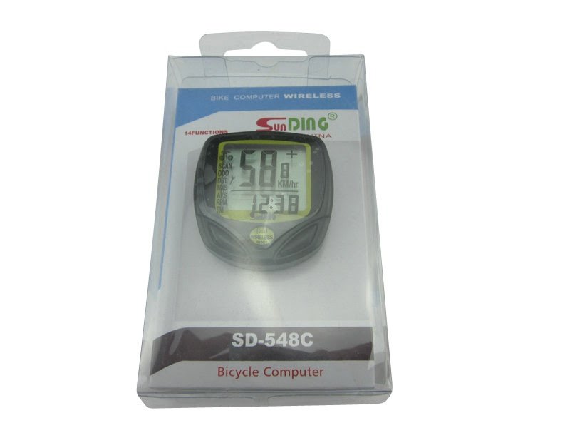 Đồng hồ tốc độ xe đạp không dây Sunding SD-548C1