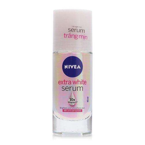[HCM]Lăn khử mùi Serum trắng mịn Nivea Extra White Serum 40ml