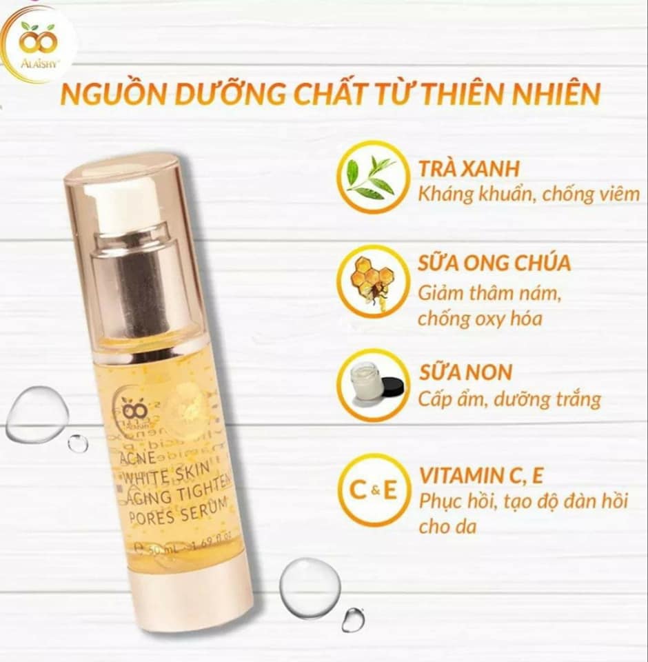 SERUM ALAISHY VITAMIN C [ mẫu mới 2021 và mẫu 2020 ][ cam kết chính hãng 100% ]