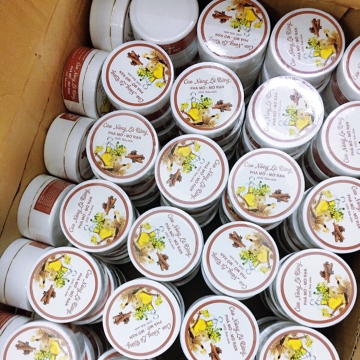 KEM TAN MỠ CAO NÓNG LÁ RỪNG MỜ RẠN DA 200G