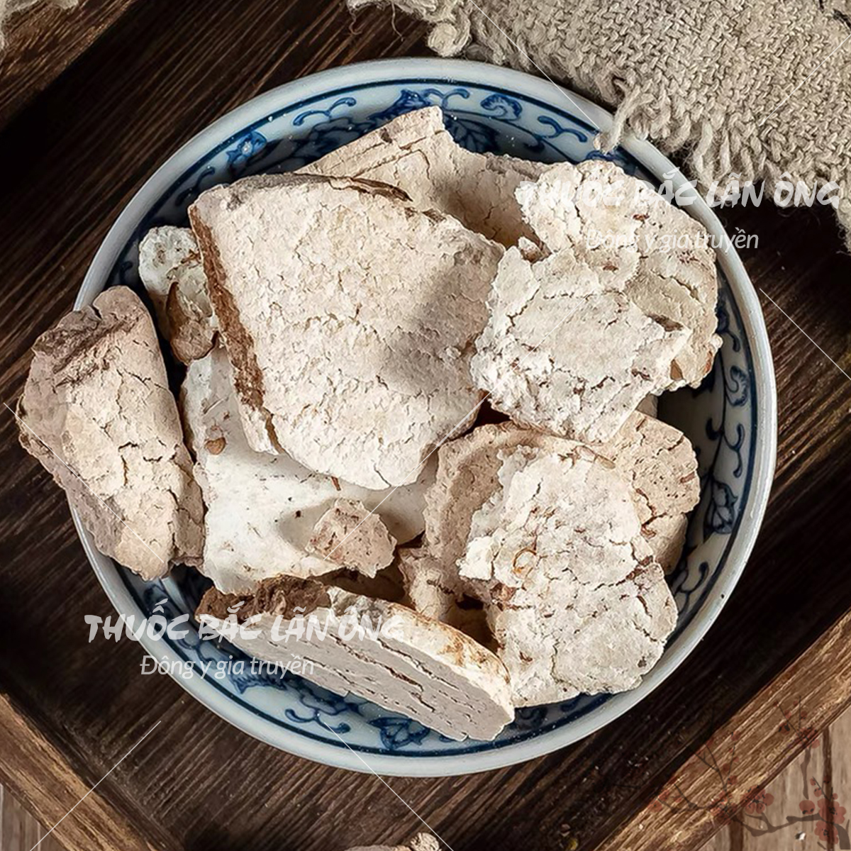 Phục thần nguyên chất 500g, hàng khô, thơm - Lãn Ông