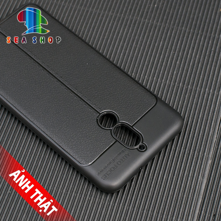 ỐP LƯNG Vivo V9, Y85, Y71, Y81, Y91, Y11, Y12, Y15, Y19, Y20, Y30 - Nhựa dẻo - vân da (A) - Có kèm theo kính Cường lực tương ứng