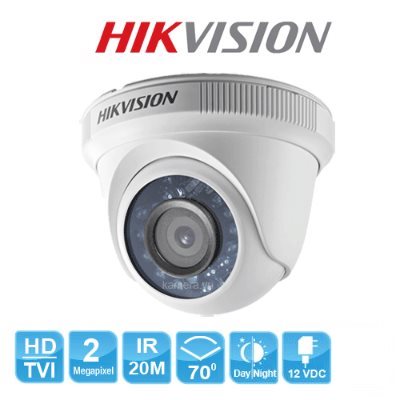 Camera HDTVI Dome 2MP HIKVISION DS-2CE56B2-IPF