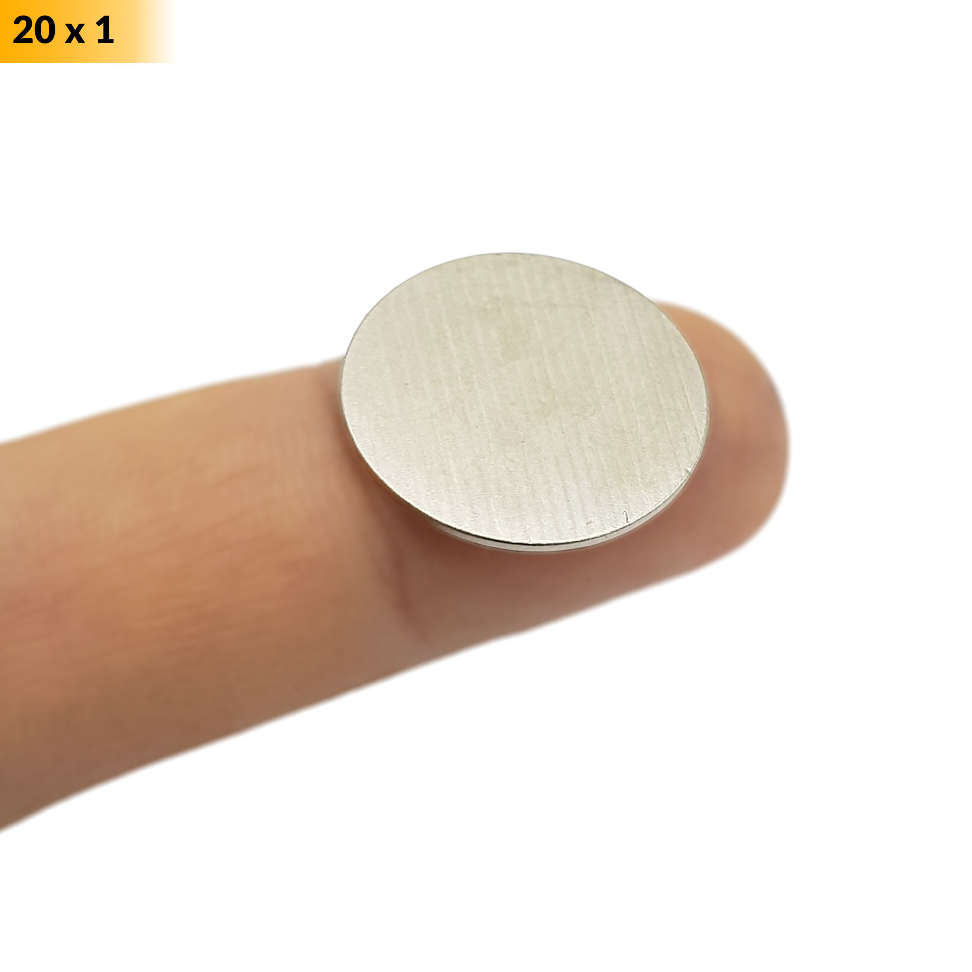 Nam châm đất hiếm tròn mỏng 20x1mm