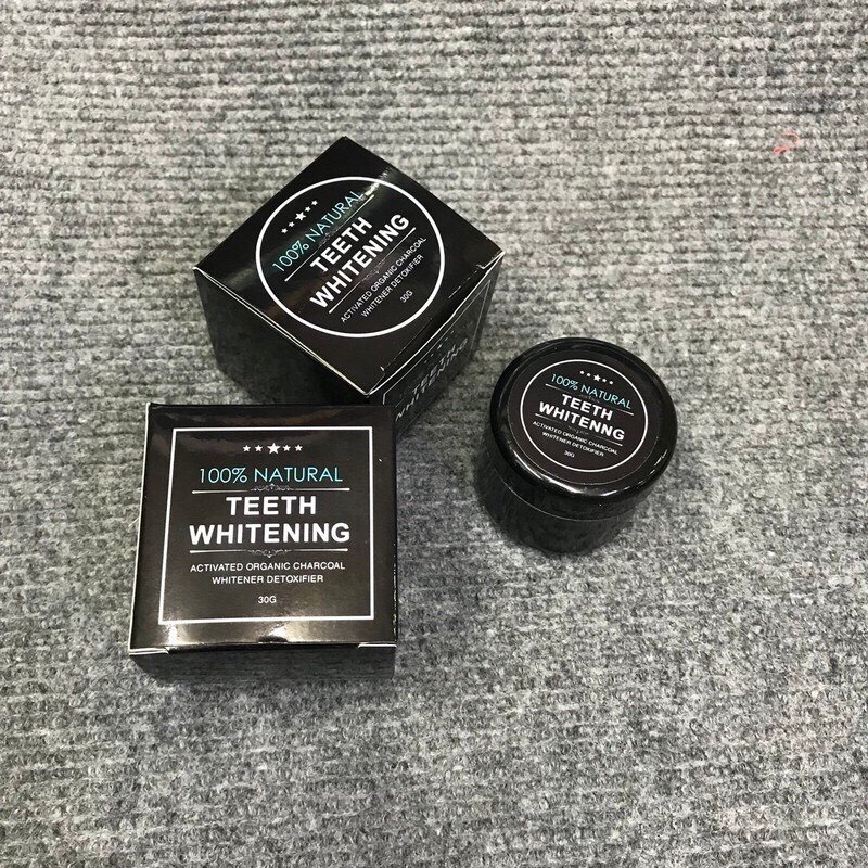 Bột Than Tre Tẩy Trắng Răng Teeth Whitening Hộp 30g