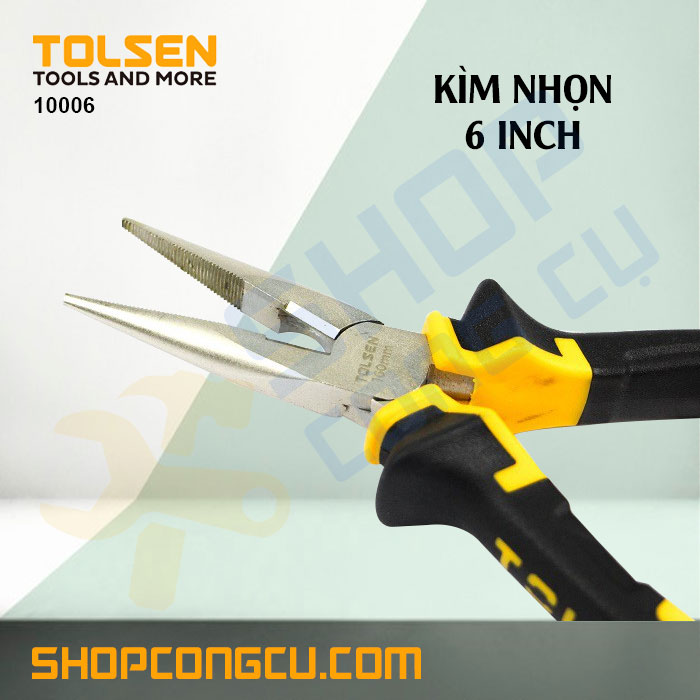 Kìm nhọn 6 inch Tolsen 10006