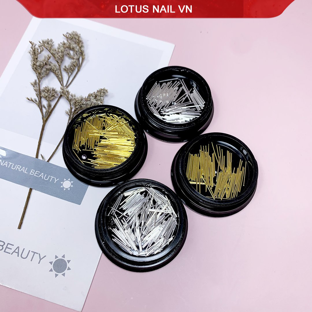 Thanh phụ kiện nail trang trí móng