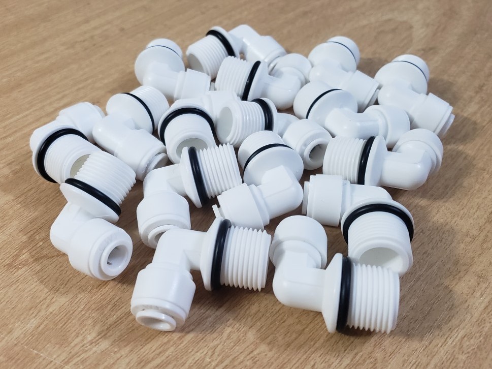 (HCM) Cút Nối Ren 17 Dây 6mm (Cút Góc Nối Nhanh Dùng Cho Bơm Máy Lọc Nước RO)