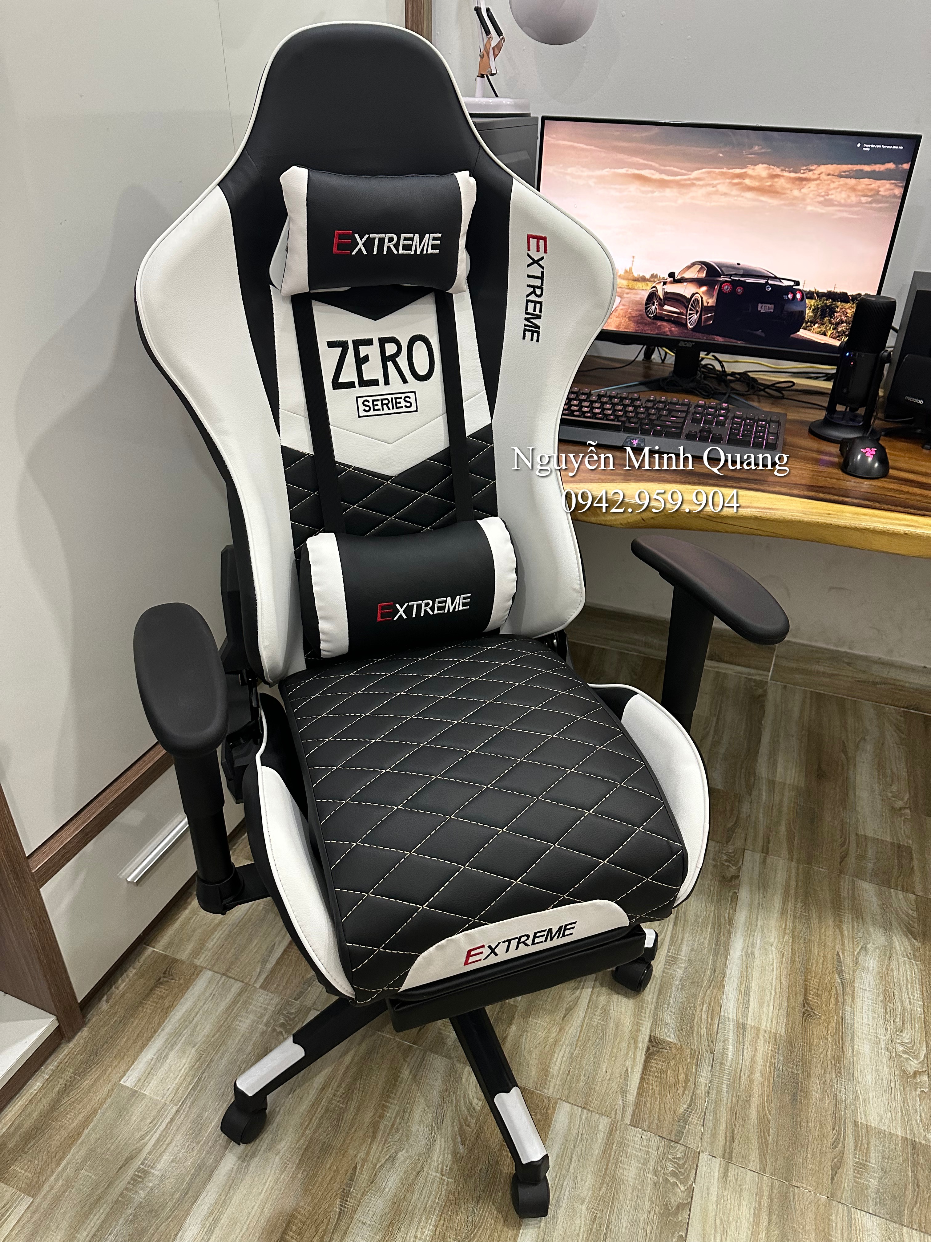Ghế Gaming Zero Extreme V1+ Tay Nâng 3D, Zero S+ ( Bản New 2023 )