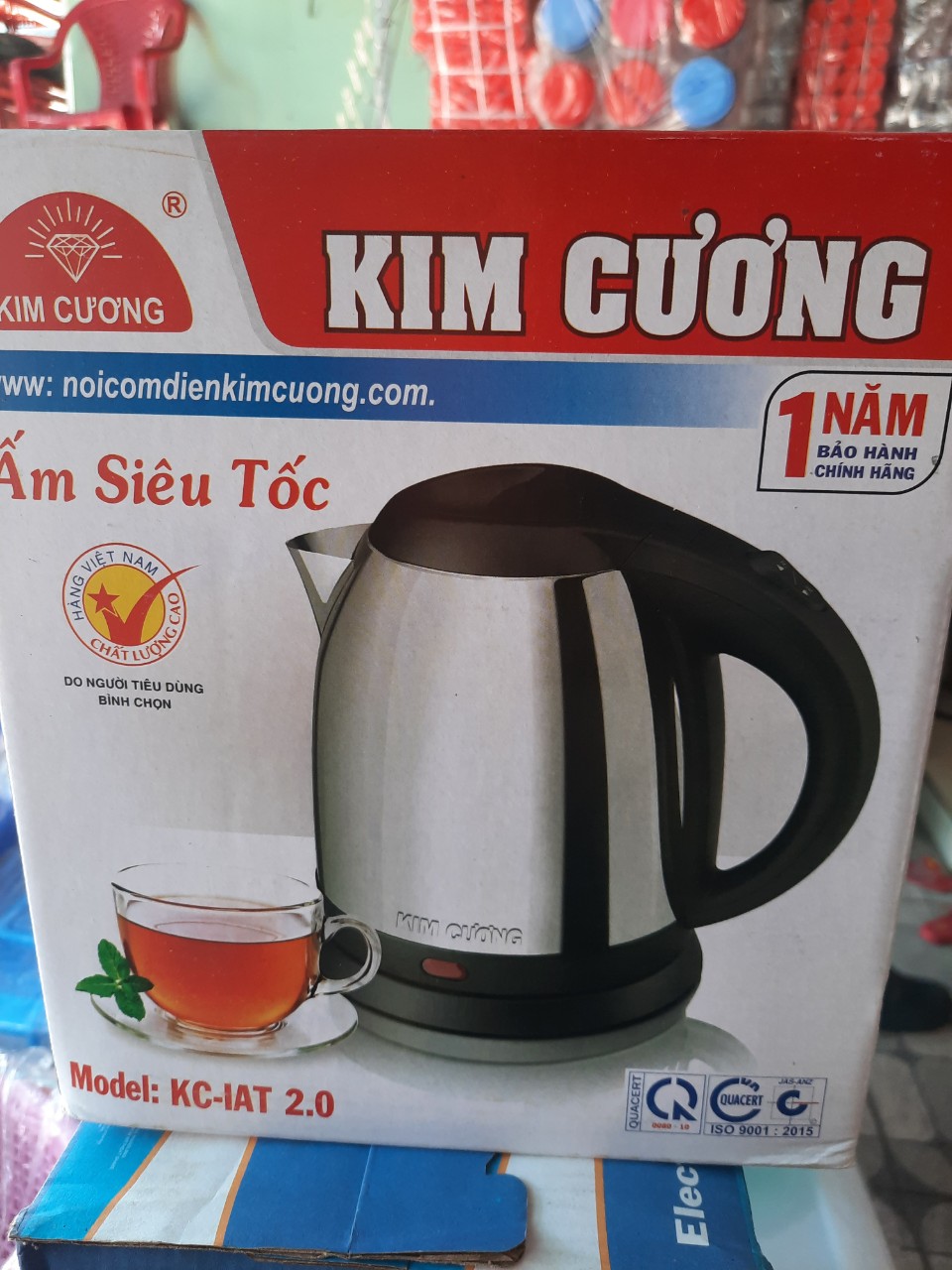 Bình đun nước siêu tốc 1.8Lit