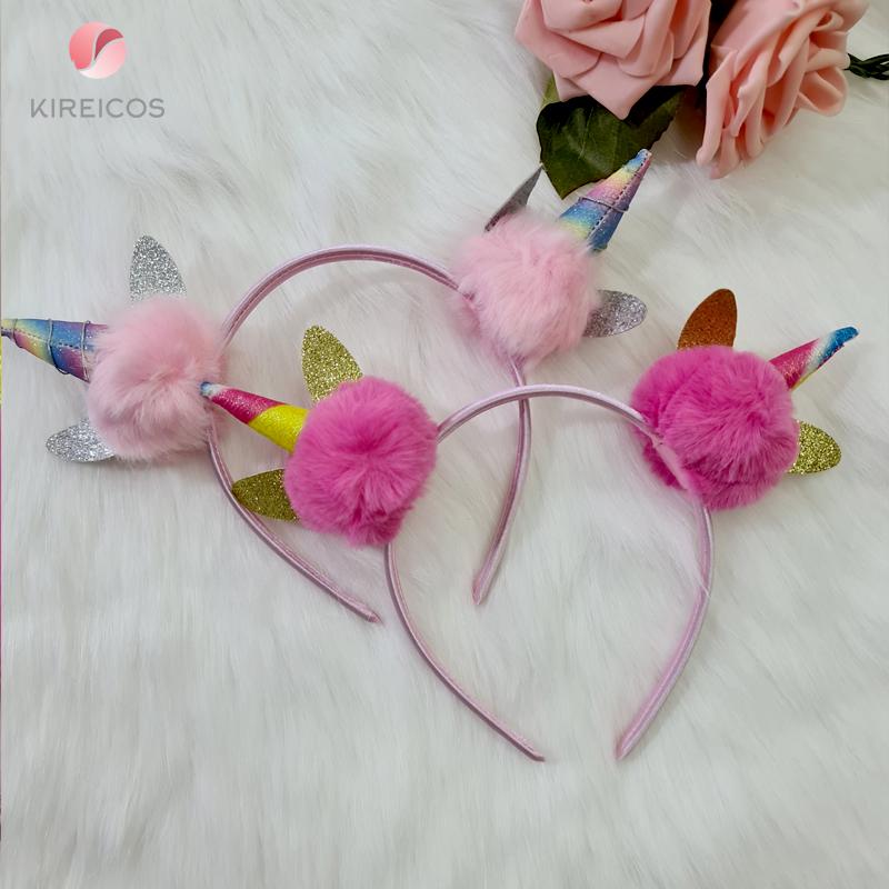 [HCM]Cài Tóc Kỳ Lân Siêu Cute Có Sừng - kireicos