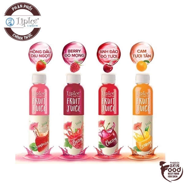 Son Dưỡng Có Màu Chiết Xuất Trái Cây LipIce Sheer Color Fruit Juice 4g
