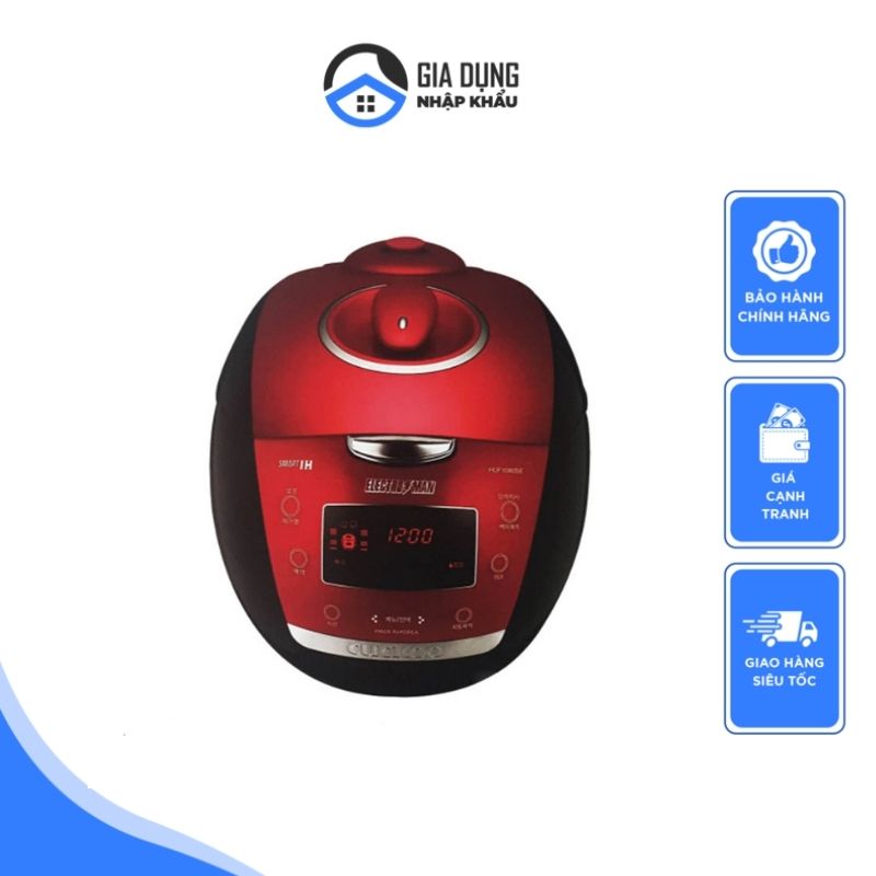 Nồi cơm điện tử cuckoo crp-n0680sr, nồi cơm điện 1l, nồi nấu cơm, nấu xôi, nấu gạo lứt, công suất 1090w, nhập khẩu hàn quốc, bảo hành 24 tháng