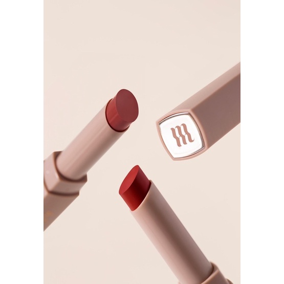 [HOÀN TIỀN 15%]Son Thỏi Lì, Lên Màu Chuẩn, Mịn Mượt Nhẹ Môi Merzy Academia Cotton Lipstick 1.8g