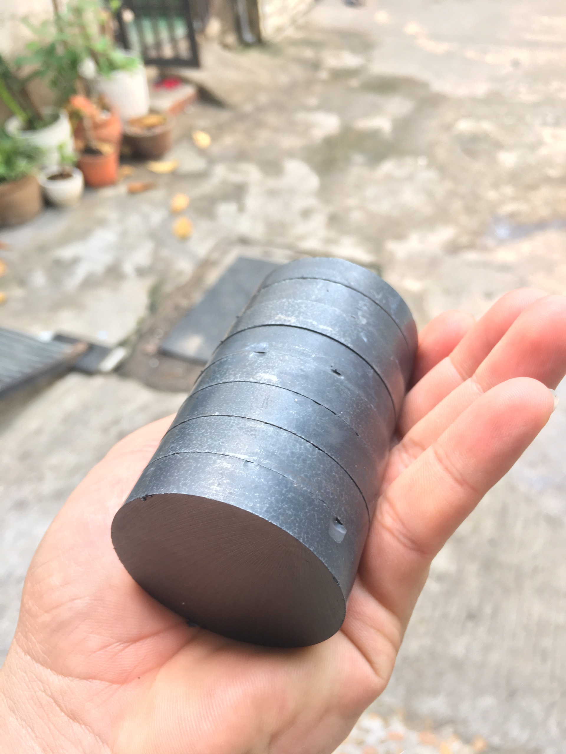 [HCM]Nam Châm Đen Ferrite Ø 40x10mm
