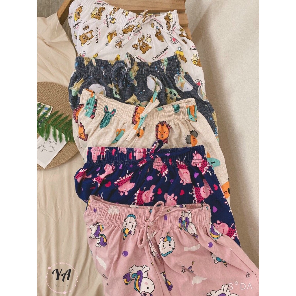 Quần đùi chất cotton Thái cute cho bạn Nữ