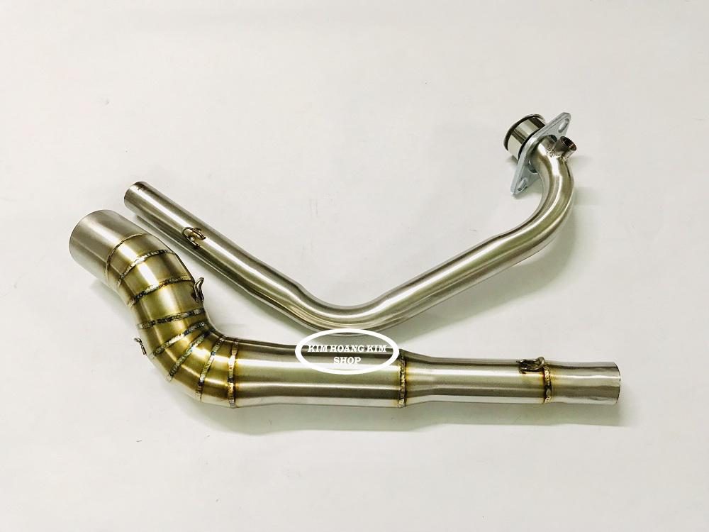 Cổ Lon 2 Khúc Inox 304 SIZE 27 cho Raider FI