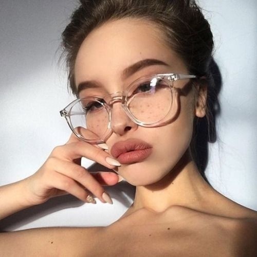 👓 Kính Mắt Chống Bức Xạ Thời Trang Kính Máy Tính Unisex Retro Trong Suốt Kính Mắt Chống ánh Sáng Xanh YVETTERY