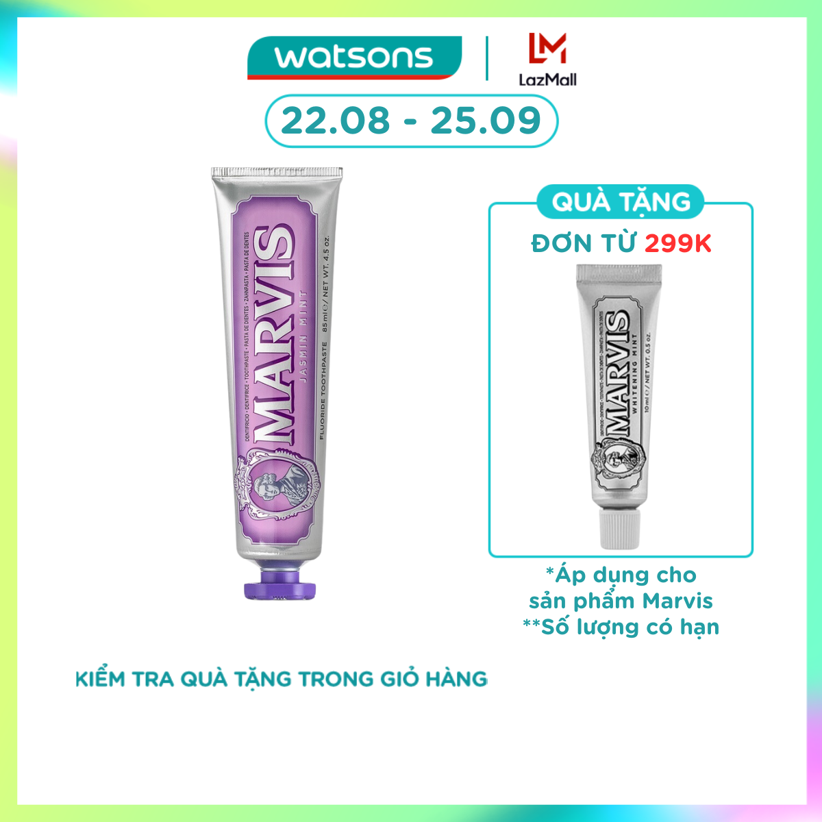 Marvis Jasmin Mint Toothpaste 85ml