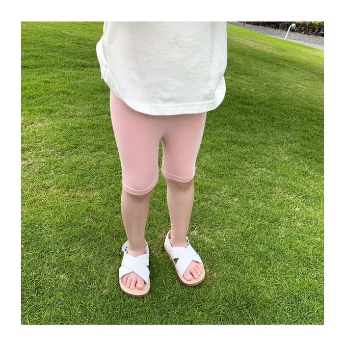 Quần legging lửng co giãn 4 chiều cho bé