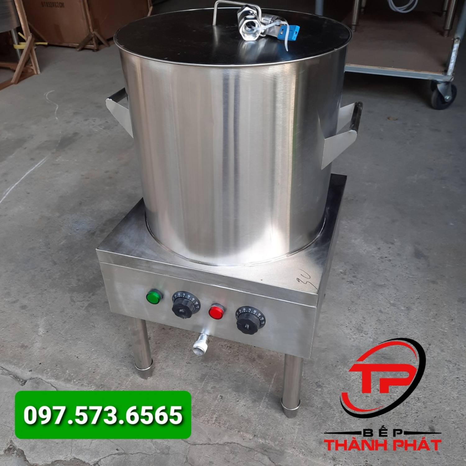 Nồi nấu phở 40 lít, Bảo hành 2 năm