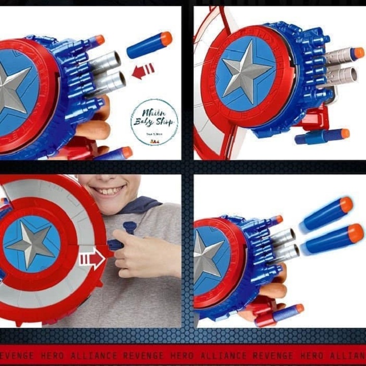 Đồ chơi khiên captain america, khiên đội trưởng mỹ sd1737