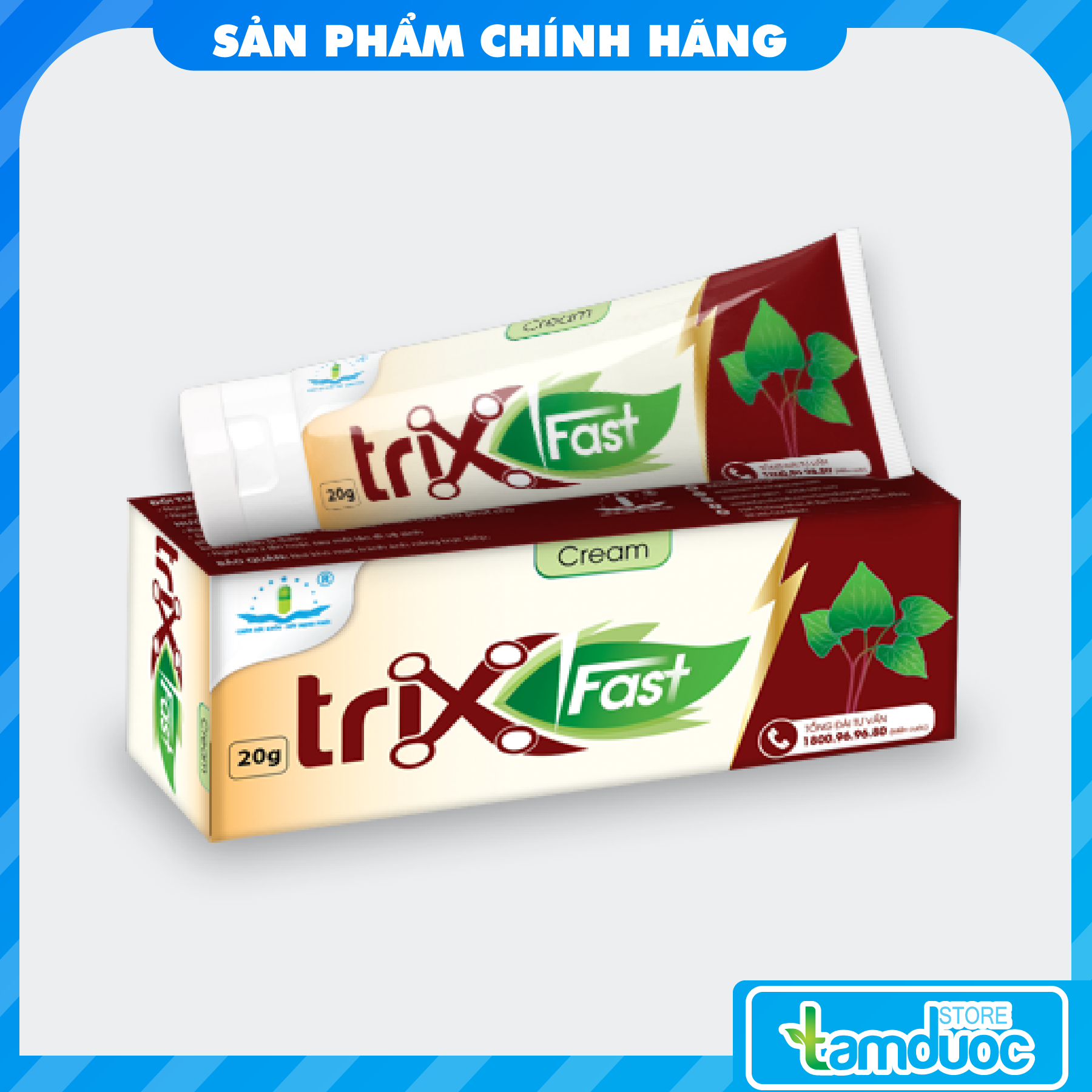 Kem Bôi Trĩ Cream Trix Fast giảm đau nhanh, ngứa và khó chịu của bệnh trĩ