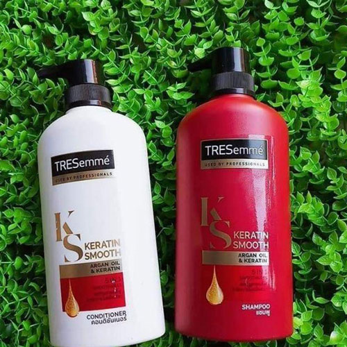 Dầu xả Tresemme Keratin Smooth thái lan chai 400ml ( Màu Trắng )