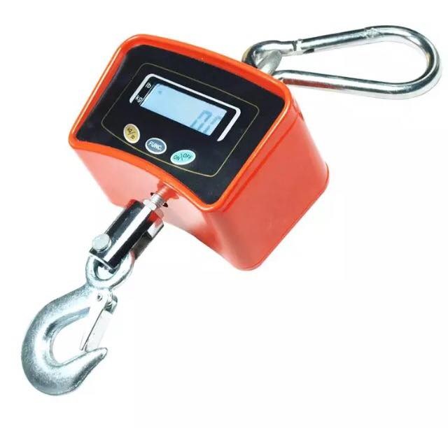 Cân treo điện tử 500kg cân gỗ ocs đài loan