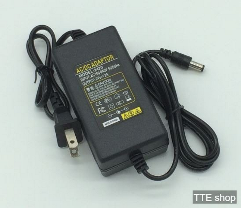 Bộ nguồn Adaptor  24VDC 2A, 24VDC 1A