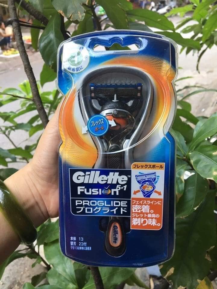 Dao cạo râu gillette fusion 5+ 1. chuẩn hàng xách tay nhật