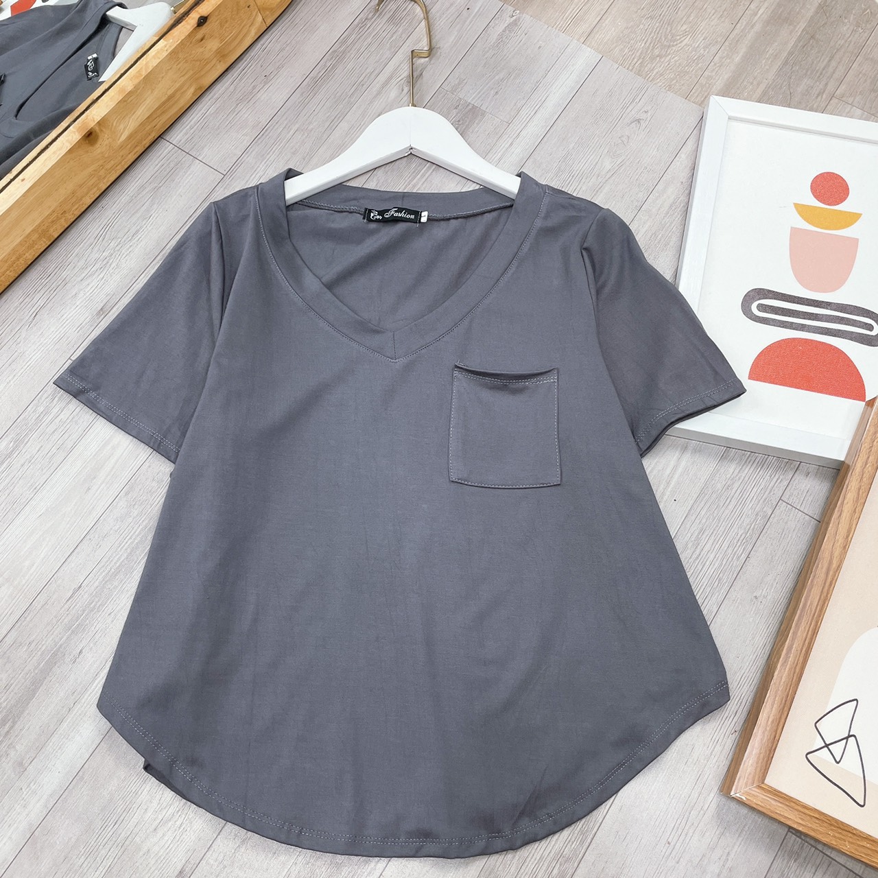 Áo thun bigsize nữ tay ngắn cổ tròn Áo thun kiểu bigsize nữ dáng croptop co giãn mạnh A51