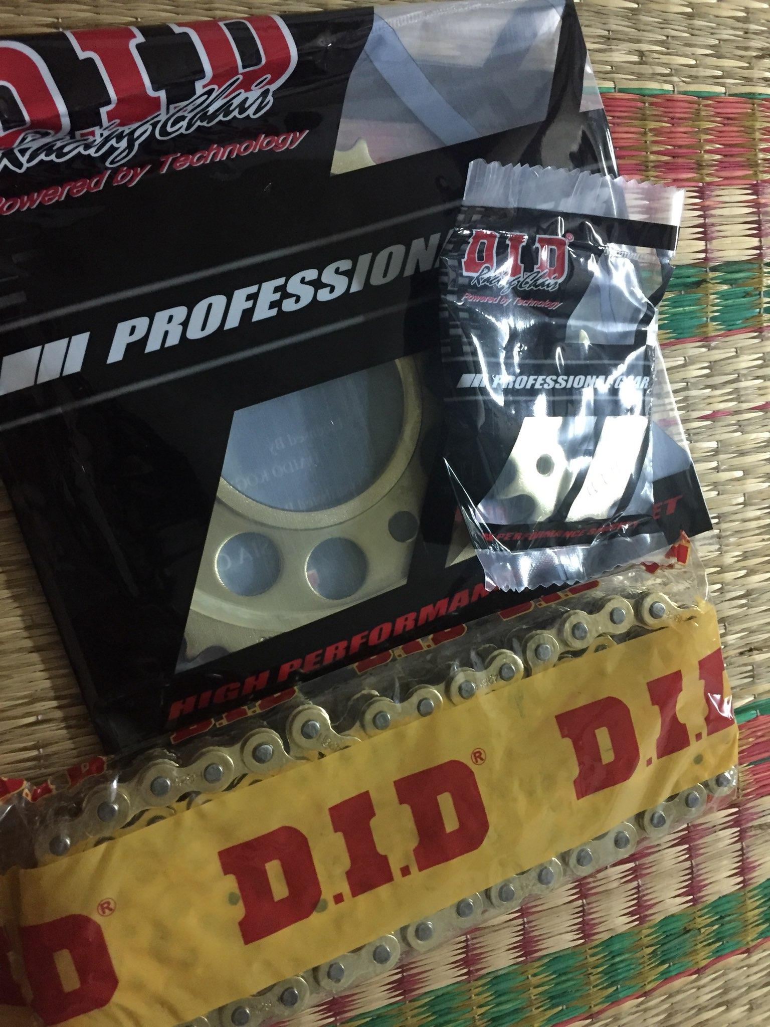 Honda MSX 125cc -Bộ Nhông Sên Đĩa D.I.D Vàng ThaiLand- Loại 10 Li