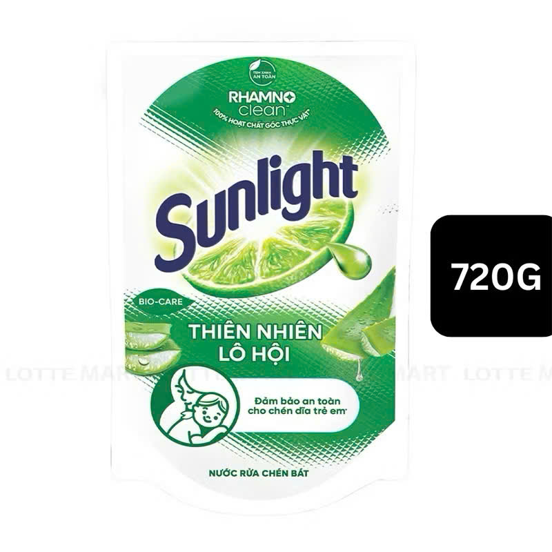 NƯỚC RỬA CHÉN BÁT SUNLIGHT TÚI 720g