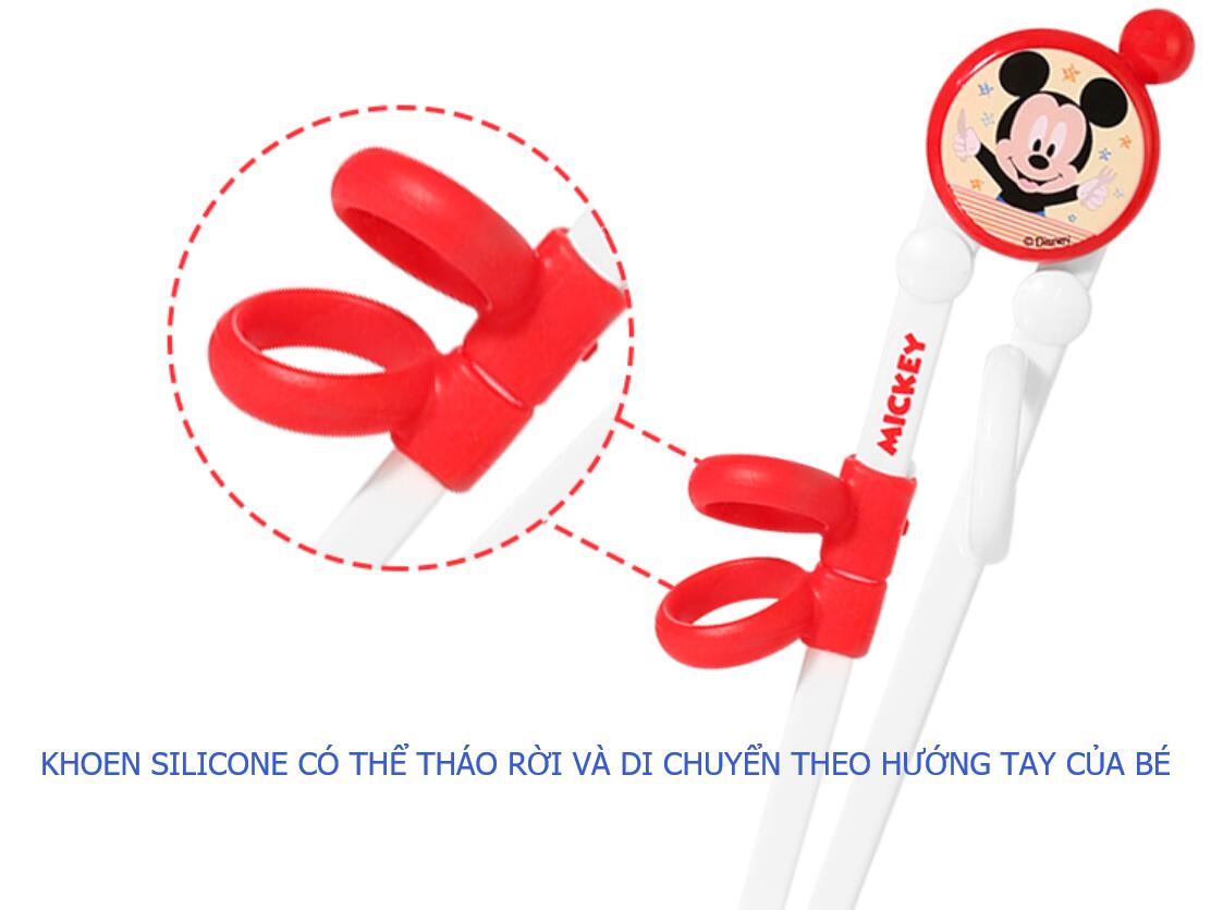 Đũa tập ăn cao cấp cho bé mới tập sử dụng đũa ( đầu tròn )