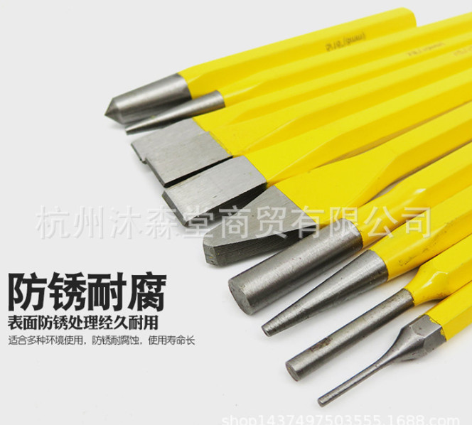 Bộ đục và đột 12 chi tiết