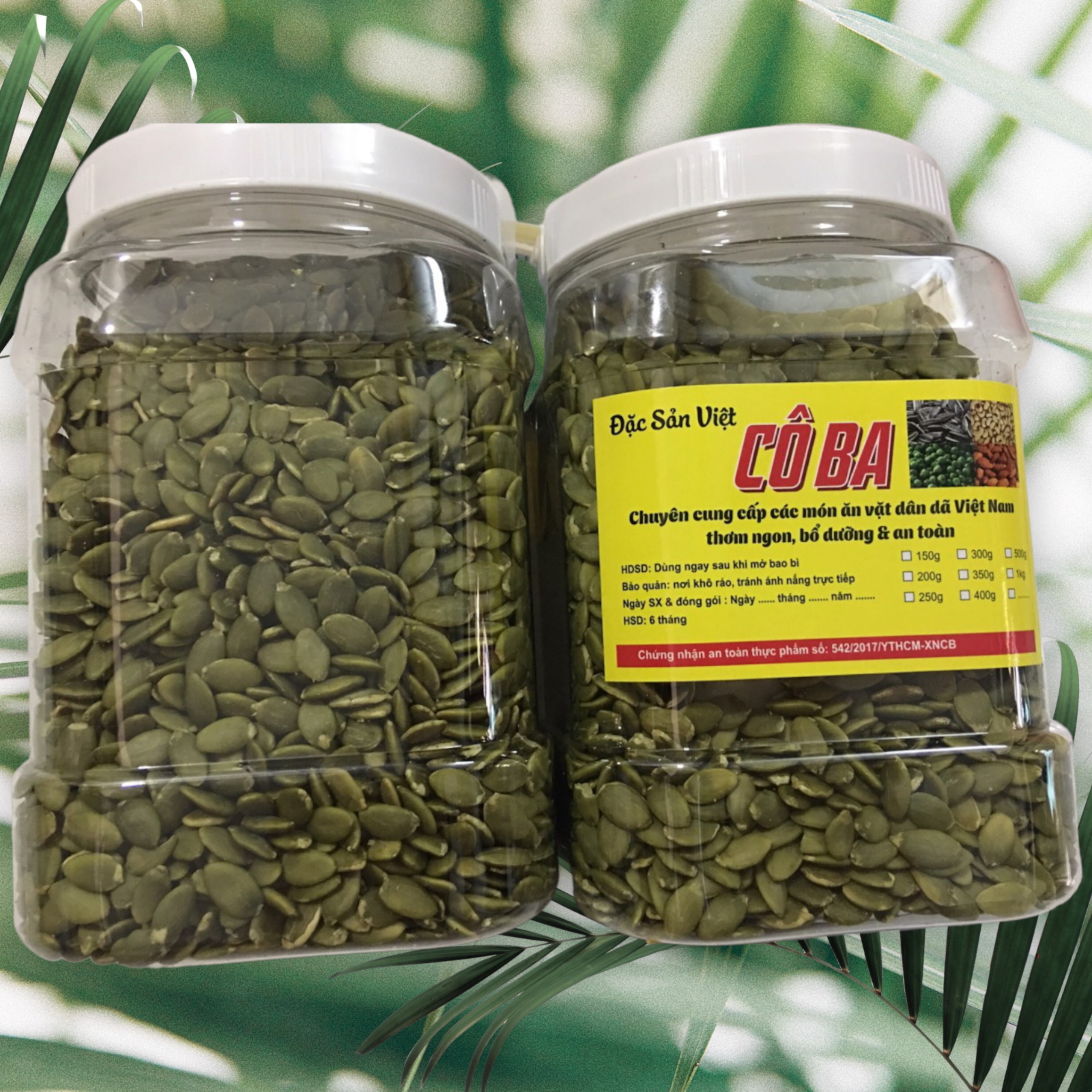 Nhân Hạt Bí Xanh( đã rang chín) Ấn Độ, hàng bao mới