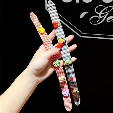 Băng Đô Dán Tóc Mái Cho Bé Hình Hoạt Hình Dễ Thương