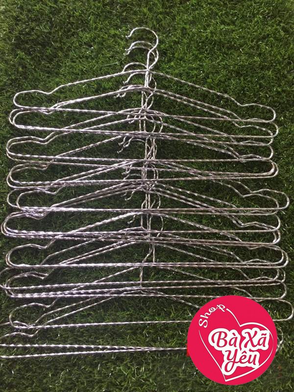 Combo 20 móc treo quần áo Inox