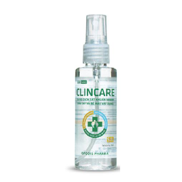 Dung dịch sát khuẩn tay nhanh CLINCARE 70ml