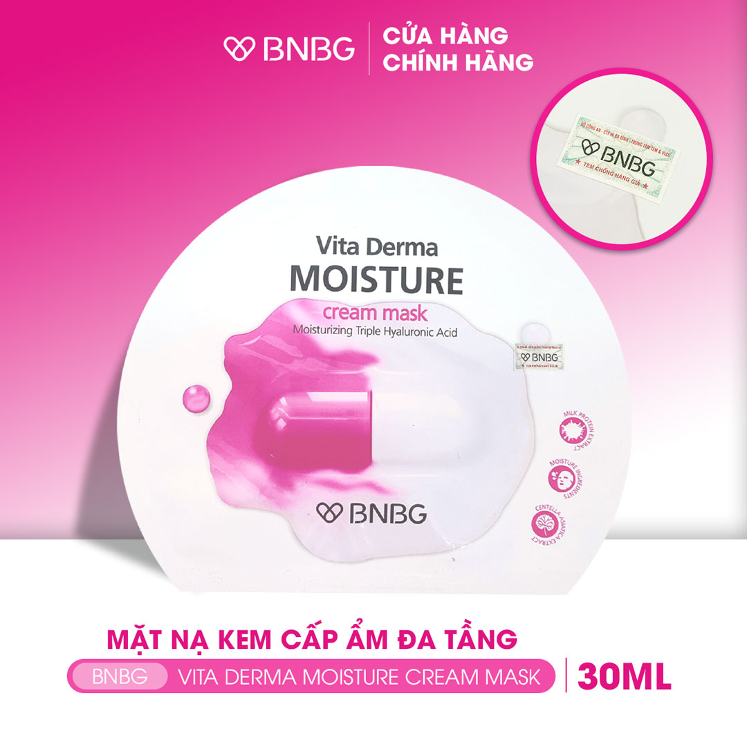 Mặt Nạ Giấy BNBG Dưỡng Da Chuyên Sâu, Da Sáng Tức Thì Vita Genic Jelly Mask 30ml