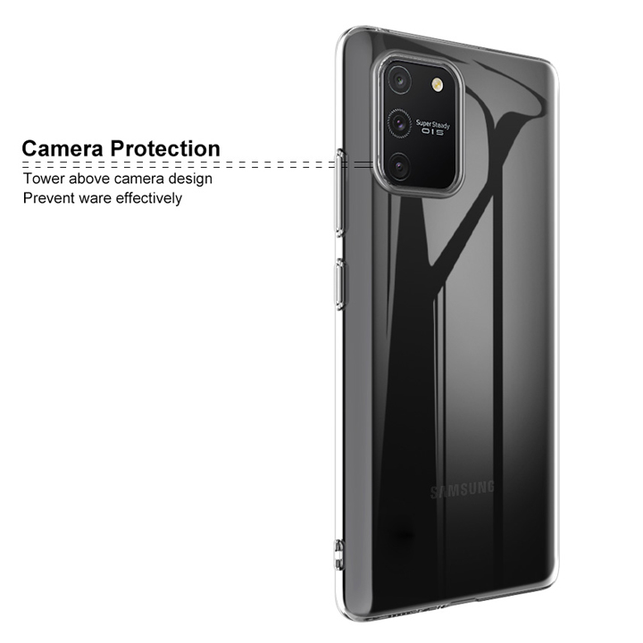 Ốp lưng Samsung Galaxy Note 10 Lite, Galaxy A91 Silicon dẻo trong suốt