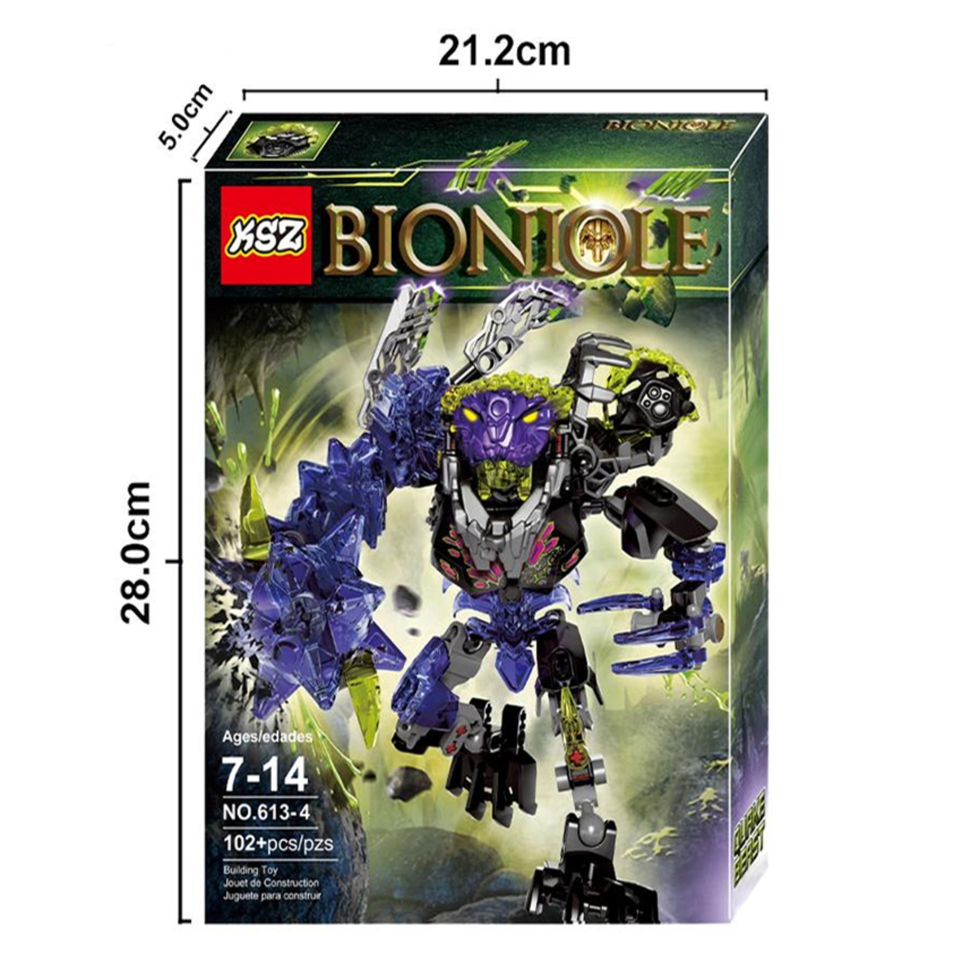 [HCM]Đồ chơi ghép hình Bionicle 613-4 Quake Beast