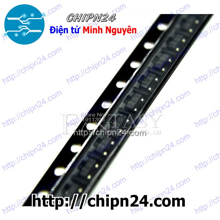 [10 con] (KX) Transistor Dán A92 (2D) SOT-23 PNP 500mA 300V (SMD Dán) (KSP92 MMBTA92)