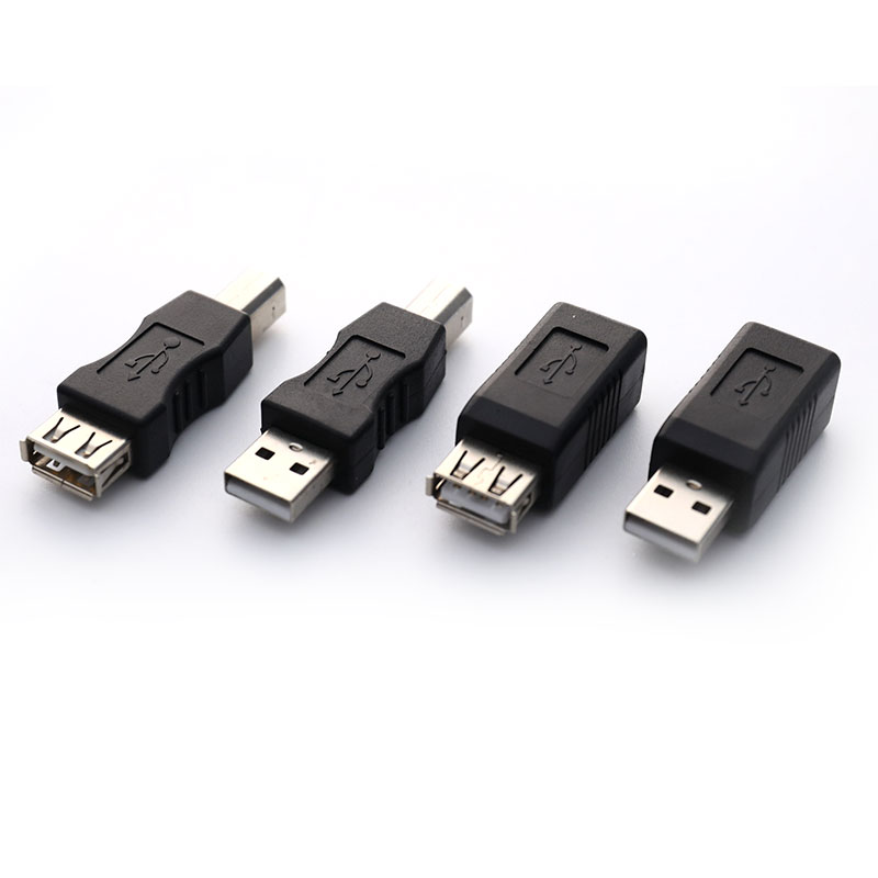 Ginni USB 2.0 type A Female to type B Male Printer Scanner Adapter Converter Connector
