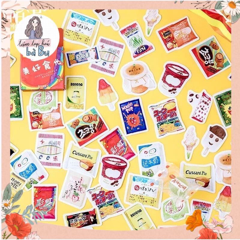 Hộp 45 pcs stickers siêu dễ thương / cổ điển nhiều mẫu mới