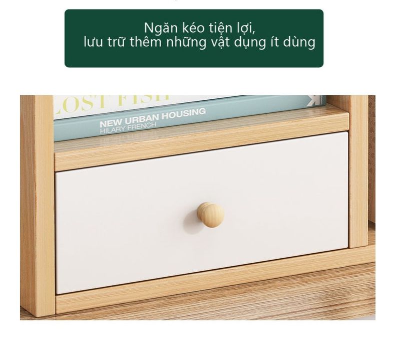 Kệ sách để bàn HAJI phong cách Nordic - GP176